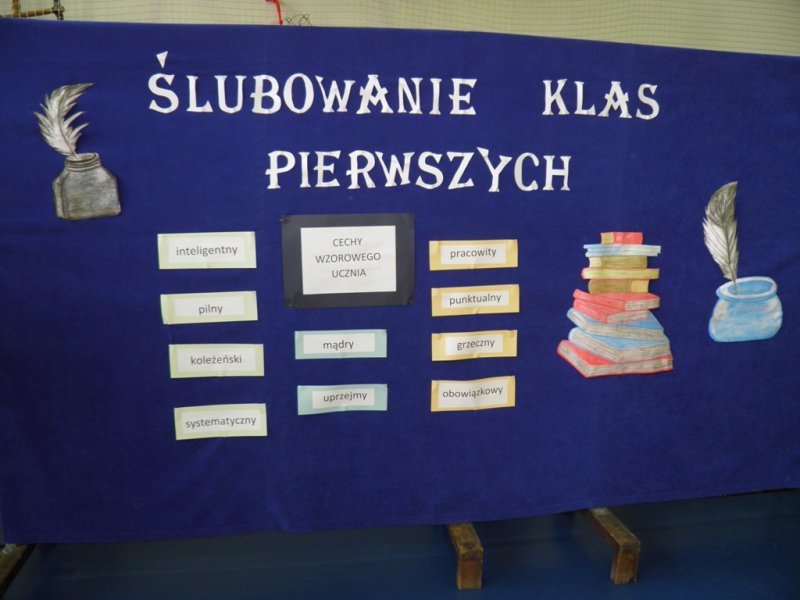 Ślubowanie kl I gimnazjum